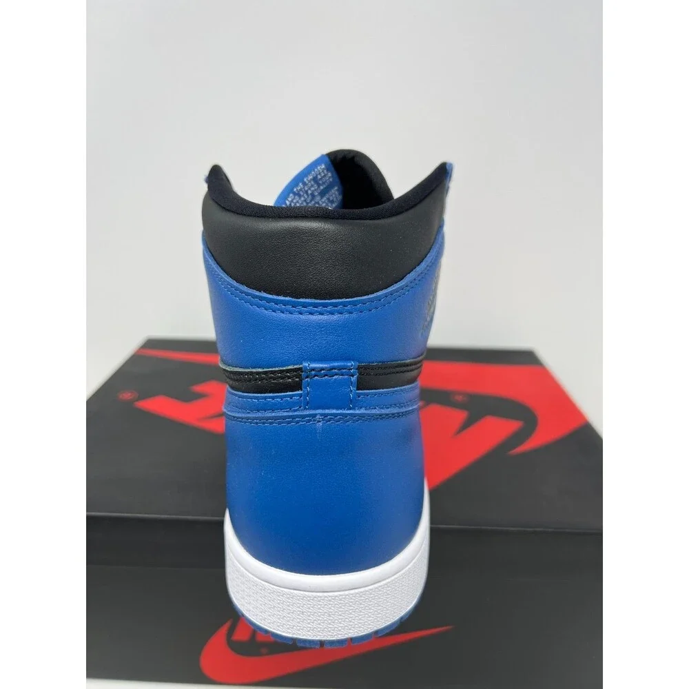Jordan 1 Retro High OG Dark Marina Blue Black White Size 12 555088-404